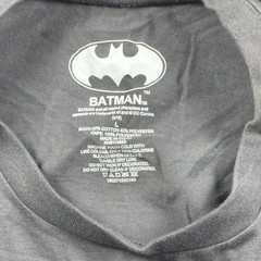 Batman Mens Gray Graphic T-Shirt with Detachable Cape DC Comics Size L Large