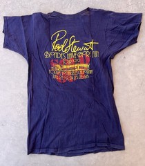 Vintage Rod Stewart Shirt 17×26 Blondes Have More Fun 1979 Tour 70s LA Forum