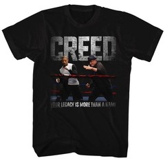 Boxing Movie Legacy Training Fight Unisex Black T-Shirt – T806
