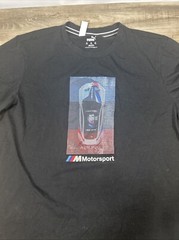 RARE BMW Motorsport MMS Graphic XXL Tee Black Puma