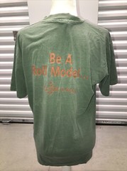 Vintage Anvil Authentic Pigment T Shirt Mens Medium M Resist-A-Ball Roll Model