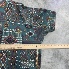 Vintage Merci Shirt Adult Large Aztec Geometric Southwestern Pattern 90s Boxy