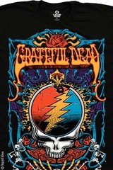 Grateful Dead-STEAL YOUR TRIPPY-SYF-T-SHIRT S-M-L-XL-2XGarcia, Wier