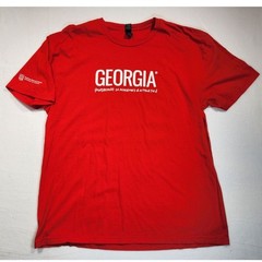 UGA University of Georgia Bulldogs Graphic T-Shirt XL Red Campus Dawgs Alumni