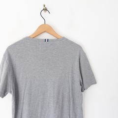 Peregrine Graphic T-Shirt Size L Grey Marl Short Sleeve Classic