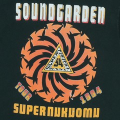1994 Soundgarden Superunknown Tour Vintage T-Shirt Reprint