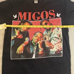 Migos Graphic T Shirt Men’s XL Black Rap Hip Hop Band Tee Streetwear