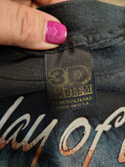 3D Emblem Harley Davidson ” The way of life ” rare T -shirt