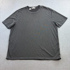 Tommy Bahama Shirt Mens 2XL Gray Reversible Short Sleeve Crewneck Casual Adult