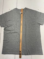 Hanes 4 Pack Gray Basic Short Sleeve T Shirts Mens Size 3XLT