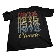 50th Birthday Gift Shirt For Men – 1976 Retro Birthday – 003