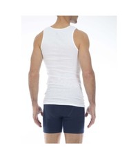 George Mens 6 Pack A-Shirt White Tank Tag Free Comfort Multiple Sizes NEW!