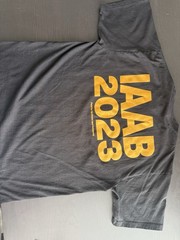 Drake Related It’s All A Blur Tour IAAB 2023 Black Double-Sided T-Shirt XL