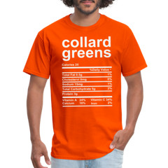 Collard Greens Nutrition Facts T-Shirt