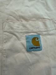 Carhartt Men’s Pink Solid Pocket Logo Short Sleeve Crew Neck T-Shirt Size XL
