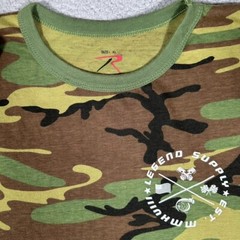 RothCO Shirt Mens XL Green Camo Graphic Tee Hunting Casual Preppy Logo