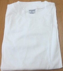 Men T-Shirts White Long Sleeve 2XL 6 Pc. 100 Cotton Economical Import Work Wear