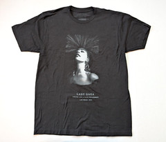 Lady Gaga Shirt Mens Large Limited Jazz & Piano Engagement Las Vegas 2019 Black