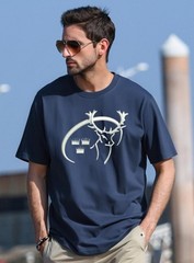 2XL, Munster Rugby, Cotton T-Shirt, Blue. FREE SHIPPING.