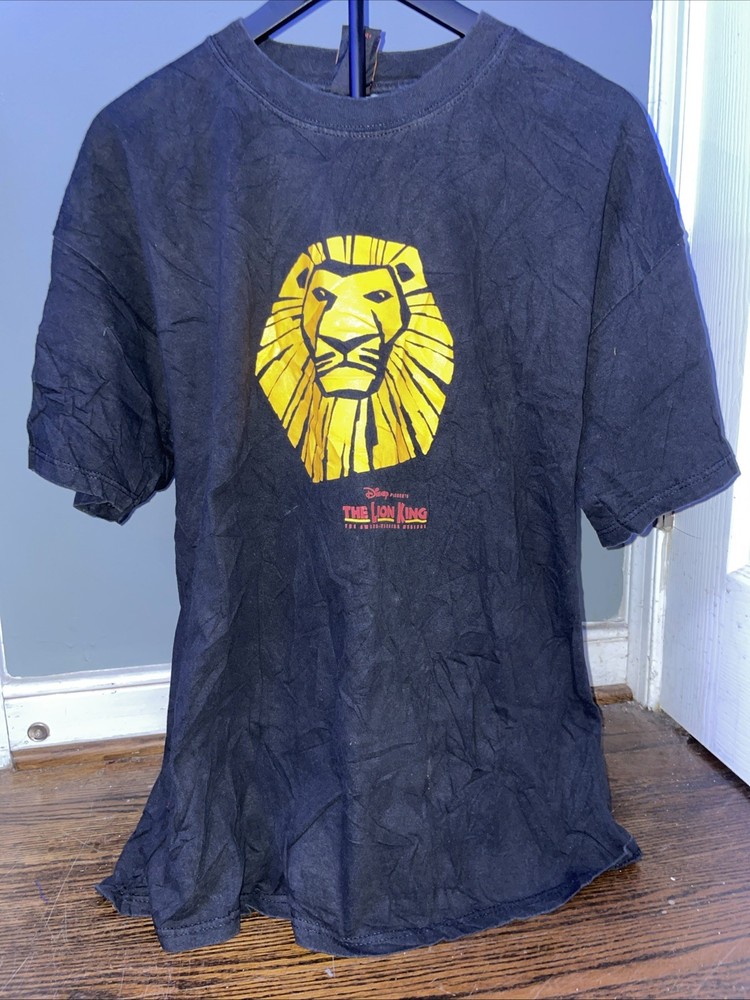 Disney The Lion King MENS T Shirt SIZE XLARGE Black