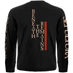Sepultura “Beneath the Remains” Long Sleeve Black T-Shirt cavaliera