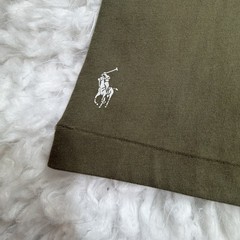Polo Ralph Lauren Mens T-Shirt Size 4XB Big Tall Olive Green Graphic RL67 New!!