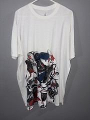 Nike Air Jordan Y2k Graphic Print Shoe Pile Retro T-Shirt Men’s 2XL Jumpman