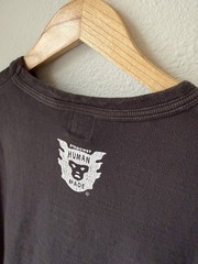 Human Made Men’s Graphic T-Shirt, ‘Gears For Teenagers,’ Japanese Made, Size XL