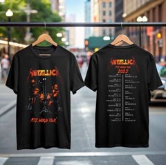 HOT! Metallica M72 North American Tour 2025 T-Shirt, Gift for Fan Metallica Band