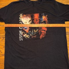 Vintage System of a Down Searching for Satellite Signal Band TShirt L/XL Reprint
