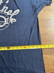 Super Thin Single Stitch Men’s Large, Blue, Porthole