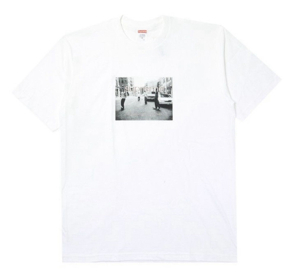 Supreme Crew 96 Tee White’ (Clip Tee) Size Small SS24 Authentic Brand New Sealed