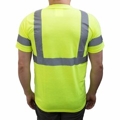 Class 3 Reflective Safety Yellow/ Orange Short Sleeve T-Shirt HIGH VIZ-S9081/2