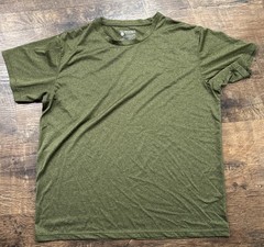 Akawooko Mens T Shirt Size 2XL Short Sleeve Comfort Stretch Casual Quick Dry XXL