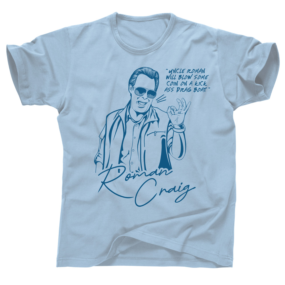 Roman Craig Dan Akroyd The Great Outdoors Vacation Suck My Wake Boat 80s T Shirt