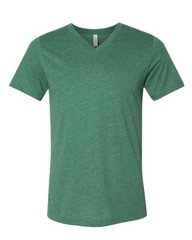 BELLA + CANVAS Unisex Heather CVC V-Neck Tee – 3005CVC