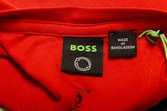 Hugo Boss Men’s “Tee 1” Red Logo Print Short Sleeve T-Shirt US 2XL IT 56