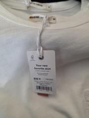 Marine Layer Heavy Slub Pocket Shirt Mens M Antique Cream White NEW