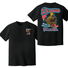 Dixxon Skull Punk Summer T Shirt Retro Tattoo Style Graphic Tee