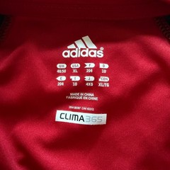 Vintage Adidas Soccer Style Shirt ClimaCool Size XL Red