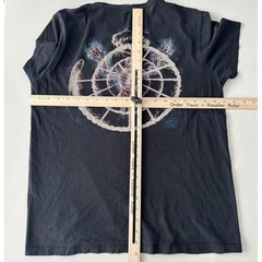 Tool Band Graphic T-Shirt Mens Medium Black Bay Island Sportswear Alex Grey Art