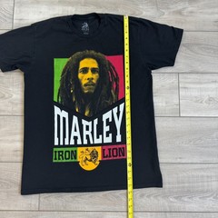Zion Rootswear Bob Marley Iron Lion Tri-Color , 100% Cotton, T-Shirt, sz Large