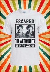 The Wet Bandits Escaped Be On Lookout Men Women Unisex Baseball T Shirt Top 3005