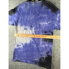 Disney Hocus Pocus Tie Dye Shirt Mens Medium Purple Black Binx Cat Halloween Tee