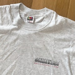 Vintage 1998 Commandos PC Game Promo Tee Shirt Eidos Mens Large Gaming Promo