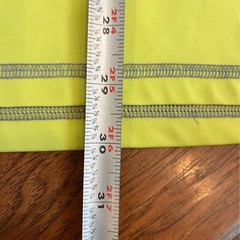 Columbia long sleeve Tee mens XL Omni Wick 1/4 zip shirt yellow gray performance