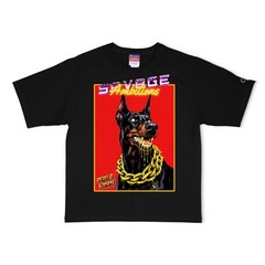 New Limited Edition Rebel G Society Doberman Mens Streetwear Hip-Hop T-Shirt