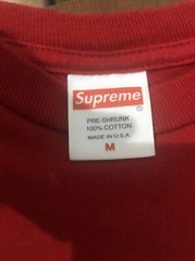 LIMITED EDITION Supreme Plant Tee Red Size M SOLD OUT ITEM FW17 100% Authentic