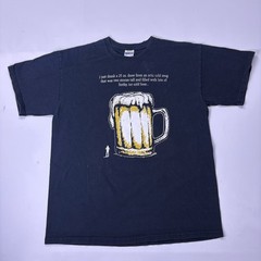 Shorty Smalls OKC Mens Large Funny Bar Restaurant T Shirt ‘Where’s The Bathroom’