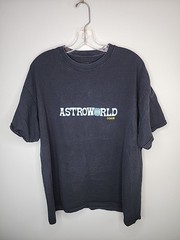 Travis Scott Astroworld Merch Wish You Were Here Head Tour Dates Tee Shirt Large